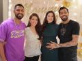 Pics: Hardik Pandya and family celebrate Natasa Stankovic's pregnancy announcement - Hindi News | Pics: Hardik Pandya and family celebrate Natasa Stankovic's pregnancy announcement | Latest cricket Photos at Lokmattimes.com