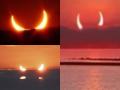 Double Sunrise Seen in Canada, Us and Europe; Partial Solar Eclipse Creates Rare Dawn Illusion (Watch) - Hindi News | Double Sunrise Seen in Canada, Us and Europe; Partial Solar Eclipse Creates Rare Dawn Illusion (Watch) | Latest international News at Lokmattimes.com