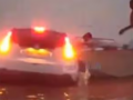 Patna Accident: Car Falls Into Ganga After Driver Hits Accelerator Instead of Brake; Couple Rescued (VIDEO) - Hindi News | Patna Accident: Car Falls Into Ganga After Driver Hits Accelerator Instead of Brake; Couple Rescued (VIDEO) | Latest national News at Lokmattimes.com