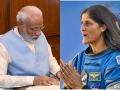 'You Remain Close to Our Hearts': PM Narendra Modi Writes to Indian-Origin NASA Astronaut Sunita Williams - Hindi News | 'You Remain Close to Our Hearts': PM Narendra Modi Writes to Indian-Origin NASA Astronaut Sunita Williams | Latest national News at Lokmattimes.com
