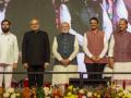 PM Modi Congratulates Maharashtra’s New CM Devendra Fadnavis, Deputy CMs Eknath Shinde, and Ajit Pawar After Oath-Taking Ceremony - Hindi News | PM Modi Congratulates Maharashtra’s New CM Devendra Fadnavis, Deputy CMs Eknath Shinde, and Ajit Pawar After Oath-Taking Ceremony | Latest maharashtra News at Lokmattimes.com