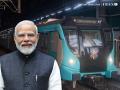PM Modi Might Inaugurate BKC-Worli Stretch Of Mumbai Metro Line 3 On May 1 - Hindi News | PM Modi Might Inaugurate BKC-Worli Stretch Of Mumbai Metro Line 3 On May 1 | Latest mumbai News at Lokmattimes.com