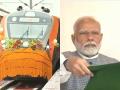 PM Modi Virtually Flags Off Tatanagar-Patna Vande Bharat Train at Tatanagar Junction (Watch Video) - Hindi News | PM Modi Virtually Flags Off Tatanagar-Patna Vande Bharat Train at Tatanagar Junction (Watch Video) | Latest national News at Lokmattimes.com