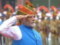 Independence Day 2024: PM Modi Sports Multicoloured Rajasthani Leheriya Print Turban This Year - Hindi News | Independence Day 2024: PM Modi Sports Multicoloured Rajasthani Leheriya Print Turban This Year | Latest national News at Lokmattimes.com