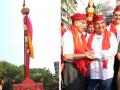 150-Foot Grand ‘Gudi’ Steals the Show at Dombivli New Year Procession - Hindi News | 150-Foot Grand ‘Gudi’ Steals the Show at Dombivli New Year Procession | Latest maharashtra News at Lokmattimes.com