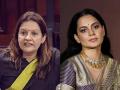 Priyanka Chaturvedi Takes a Dig at Kangana Ranaut Over Bodyguard Shoving Senior MP (Watch Video) - Hindi News | Priyanka Chaturvedi Takes a Dig at Kangana Ranaut Over Bodyguard Shoving Senior MP (Watch Video) | Latest national News at Lokmattimes.com