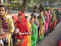 Gujarat records 18.95% voter turnout till 11am in first phase of voting - Hindi News | Gujarat records 18.95% voter turnout till 11am in first phase of voting | Latest national News at Lokmattimes.com