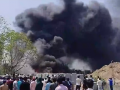 Pune Fire: Massive Blaze Engulfs Portable Toilets on Sinhagad Road (Watch Video) - Hindi News | Pune Fire: Massive Blaze Engulfs Portable Toilets on Sinhagad Road (Watch Video) | Latest pune News at Lokmattimes.com