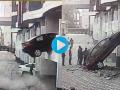 Pune: Driver’s Miscalculation Sends Car Crashing from Parking Lot’s First Floor in Viman Nagar, Caught on CCTV - Hindi News | Pune: Driver’s Miscalculation Sends Car Crashing from Parking Lot’s First Floor in Viman Nagar, Caught on CCTV | Latest pune News at Lokmattimes.com