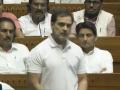 Rahul Gandhi Attacks BJP in Lok Sabha, Says 'Narendra Modi, BJP, RSS Not Entire Hindu Community' (Watch Videos) - Hindi News | Rahul Gandhi Attacks BJP in Lok Sabha, Says 'Narendra Modi, BJP, RSS Not Entire Hindu Community' (Watch Videos) | Latest national News at Lokmattimes.com