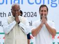 Rahul Gandhi, Mallikarjun Kharge To Hold Meeting To Strategise on Exit Poll Outcomes - Hindi News | Rahul Gandhi, Mallikarjun Kharge To Hold Meeting To Strategise on Exit Poll Outcomes | Latest politics News at Lokmattimes.com