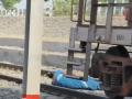 Pune News: Woman Saves Herself by Lying Between Railway Tracks at Patas Station as Goods Train Suddenly Moves | Latest pune News at www.lokmattimes.com