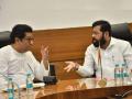 MNS chief Raj Thackeray meets CM Eknath Shinde at his residence - Hindi News | MNS chief Raj Thackeray meets CM Eknath Shinde at his residence | Latest maharashtra News at Lokmattimes.com
