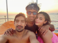 Alia Bhatt shares a happy picture with Ranbir Kapoor and Ayan Mukerji - Hindi News | Alia Bhatt shares a happy picture with Ranbir Kapoor and Ayan Mukerji | Latest entertainment News at Lokmattimes.com