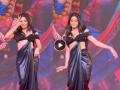 Rashmika Mandanna Steals the Show in Black Saree, Dances to Iconic 'Angaaron' Song at Pushpa 2 Mumbai Event (Watch Video) - Hindi News | Rashmika Mandanna Steals the Show in Black Saree, Dances to Iconic 'Angaaron' Song at Pushpa 2 Mumbai Event (Watch Video) | Latest entertainment News at Lokmattimes.com