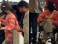 Rashmika Mandanna Spotted at Airport On a Wheelchair After Sustaining Leg Injury (Watch Video) - Hindi News | Rashmika Mandanna Spotted at Airport On a Wheelchair After Sustaining Leg Injury (Watch Video) | Latest entertainment News at Lokmattimes.com