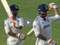 Ravindra Jadeja Brings Out ‘Sword’ Celebration After Scoring Fifty During IND vs BAN 1st Test 2024 Day 1 (Watch Video) - Hindi News | Ravindra Jadeja Brings Out ‘Sword’ Celebration After Scoring Fifty During IND vs BAN 1st Test 2024 Day 1 (Watch Video) | Latest cricket News at Lokmattimes.com