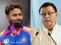 "Sir Hum Bhi Uttarakhand Se Hai Waise": Rishabh Pant Responds to CM Pushkar Singh Dhami's Claim on "Out-of-Turn" Jobs for Medal-Winning Athletes - Hindi News | "Sir Hum Bhi Uttarakhand Se Hai Waise": Rishabh Pant Responds to CM Pushkar Singh Dhami's Claim on "Out-of-Turn" Jobs for Medal-Winning Athletes | Latest cricket News at Lokmattimes.com