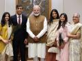 PM Modi Meets Former UK PM Rishi Sunak and Family in New Delhi (See Pics) - Hindi News | PM Modi Meets Former UK PM Rishi Sunak and Family in New Delhi (See Pics) | Latest national News at Lokmattimes.com