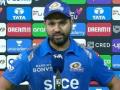 Watch! Rohit Sharma loses cool at sound technician after defeat against Kolkata - Hindi News | Watch! Rohit Sharma loses cool at sound technician after defeat against Kolkata | Latest cricket News at Lokmattimes.com