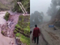 Uttarakhand Rains: Road Collapse in Rudraprayag Amid Heavy Downpour (Watch Video) - Hindi News | Uttarakhand Rains: Road Collapse in Rudraprayag Amid Heavy Downpour (Watch Video) | Latest national News at Lokmattimes.com
