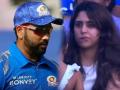 Rohit Sharma's wife Ritika's reaction goes Viral on social media, as he gets out in IPL - Hindi News | Rohit Sharma's wife Ritika's reaction goes Viral on social media, as he gets out in IPL | Latest social-viral News at Lokmattimes.com