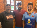 Rohit Sharma Meets Musheer Khan During His Recovery After Road Accident (See Pics) - Hindi News | Rohit Sharma Meets Musheer Khan During His Recovery After Road Accident (See Pics) | Latest cricket News at Lokmattimes.com