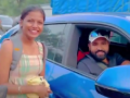 Rohit Sharma Makes Fan's Day by Wishing Her a Happy Birthday on Busy Mumbai Street (Watch Video) - Hindi News | Rohit Sharma Makes Fan's Day by Wishing Her a Happy Birthday on Busy Mumbai Street (Watch Video) | Latest cricket News at Lokmattimes.com