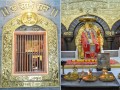 Dubai-Based Sai Devotee Donates ₹55 Lakh Gold Frame to Shirdi Temple (Photos) - Hindi News | Dubai-Based Sai Devotee Donates ₹55 Lakh Gold Frame to Shirdi Temple (Photos) | Latest maharashtra News at Lokmattimes.com