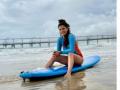 Saiyami Kher Takes a Course To Learn Surfing in Australia, Spends a Week Training in the Sport - Hindi News | Saiyami Kher Takes a Course To Learn Surfing in Australia, Spends a Week Training in the Sport | Latest entertainment News at Lokmattimes.com