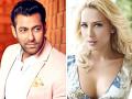 Watch Video: Salman Khan gets a birthday kiss from Iulia Vantur - Hindi News | Watch Video: Salman Khan gets a birthday kiss from Iulia Vantur | Latest entertainment News at Lokmattimes.com