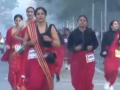 International Women’s Day 2024: ‘Saree Run’ Event Organised in Chandigarh To Celebrate Women’s Day (Watch Video) - Hindi News | International Women’s Day 2024: ‘Saree Run’ Event Organised in Chandigarh To Celebrate Women’s Day (Watch Video) | Latest national News at Lokmattimes.com