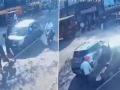 Satara Road Accident: 1 Killed, 4 Injured as Speeding Car Loses Control in Busy Street; Disturbing Video Surfaces (Watch) - Hindi News | Satara Road Accident: 1 Killed, 4 Injured as Speeding Car Loses Control in Busy Street; Disturbing Video Surfaces (Watch) | Latest maharashtra News at Lokmattimes.com