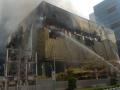 Hyderabad Fire: Blaze Erupts at Satva Elixir Building in Madhapur (Watch Video) - Hindi News | Hyderabad Fire: Blaze Erupts at Satva Elixir Building in Madhapur (Watch Video) | Latest national News at Lokmattimes.com