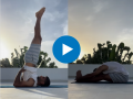 USA Pacer Saurabh Netravalkar Performs Yoga on International Yoga Day 2024 (Watch Video) - Hindi News | USA Pacer Saurabh Netravalkar Performs Yoga on International Yoga Day 2024 (Watch Video) | Latest cricket News at Lokmattimes.com