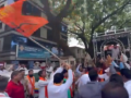Watch: Shiv Sena Shinde faction supporters celebrate court verdict in Pune - Hindi News | Watch: Shiv Sena Shinde faction supporters celebrate court verdict in Pune | Latest maharashtra News at Lokmattimes.com