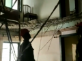 Watch: Five injured as ceiling slab collapses in Thane building - Hindi News | Watch: Five injured as ceiling slab collapses in Thane building | Latest maharashtra News at Lokmattimes.com
