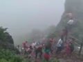 Nashik: Two devotees injured in landslide at Saptashrungi Fort - Hindi News | Nashik: Two devotees injured in landslide at Saptashrungi Fort | Latest maharashtra News at Lokmattimes.com