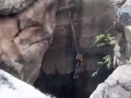 Watch: Man falls into Saptkund waterfall while taking selfie at Ajanta Caves, rescued - Hindi News | Watch: Man falls into Saptkund waterfall while taking selfie at Ajanta Caves, rescued | Latest maharashtra News at Lokmattimes.com