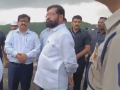 Samruddhi Expressway construction mishap: CM Shinde visits accident site, assures thorough probe - Hindi News | Samruddhi Expressway construction mishap: CM Shinde visits accident site, assures thorough probe | Latest maharashtra News at Lokmattimes.com
