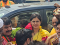 Former minister Pankaja Munde embarks on 'Shiv Shakti Yatra' with Mahur visit - Hindi News | Former minister Pankaja Munde embarks on 'Shiv Shakti Yatra' with Mahur visit | Latest maharashtra News at Lokmattimes.com