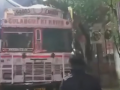Thane: Tree falls on container near Viviana Mall, no injuries reported - Hindi News | Thane: Tree falls on container near Viviana Mall, no injuries reported | Latest maharashtra News at Lokmattimes.com