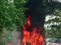 Navi Mumbai: Fire breaks out on NMMT bus carrying over 50 Passengers, no injuries reported - Hindi News | Navi Mumbai: Fire breaks out on NMMT bus carrying over 50 Passengers, no injuries reported | Latest maharashtra News at Lokmattimes.com