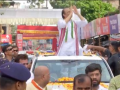 Maharashtra Deputy CM Ajit Pawar holds roadshow in Pune - Hindi News | Maharashtra Deputy CM Ajit Pawar holds roadshow in Pune | Latest maharashtra News at Lokmattimes.com