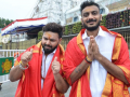 Watch: Rishabh Pant and Axar Patel seek blessings at Tirupati Balaji temple - Hindi News | Watch: Rishabh Pant and Axar Patel seek blessings at Tirupati Balaji temple | Latest cricket News at Lokmattimes.com