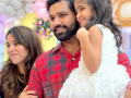 Watch: Rohit Sharma, Ritika Sajdeh Host Grand Birthday Bash For Daughter Samaira - Hindi News | Watch: Rohit Sharma, Ritika Sajdeh Host Grand Birthday Bash For Daughter Samaira | Latest cricket News at Lokmattimes.com