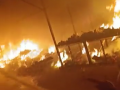 Pune: Massive fire breaks out at Hadapsar's vegetable market at midnight - Hindi News | Pune: Massive fire breaks out at Hadapsar's vegetable market at midnight | Latest maharashtra News at Lokmattimes.com