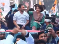 Priyanka Gandhi Joins Rahul Gandhi's 'Bharat Jodo Nyay Yatra' In UP’s Moradabad - Hindi News | Priyanka Gandhi Joins Rahul Gandhi's 'Bharat Jodo Nyay Yatra' In UP’s Moradabad | Latest national News at Lokmattimes.com