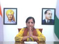 Sunita Kejriwal's Media Briefing Fuels Speculation on New Delhi CM After Arvind Kejriwal's Arrest - Hindi News | Sunita Kejriwal's Media Briefing Fuels Speculation on New Delhi CM After Arvind Kejriwal's Arrest | Latest national News at Lokmattimes.com