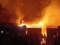 Jharkhand: Massive Fire Breaks Out in Tyre Warehouse at Lal Baba Tube Company Premises in Jamshedpur (Watch Video) - Hindi News | Jharkhand: Massive Fire Breaks Out in Tyre Warehouse at Lal Baba Tube Company Premises in Jamshedpur (Watch Video) | Latest national News at Lokmattimes.com